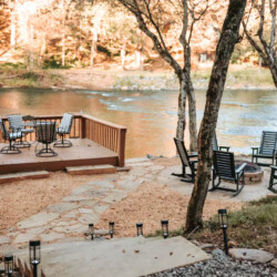 riverfront cabin rentals in ellijay ga