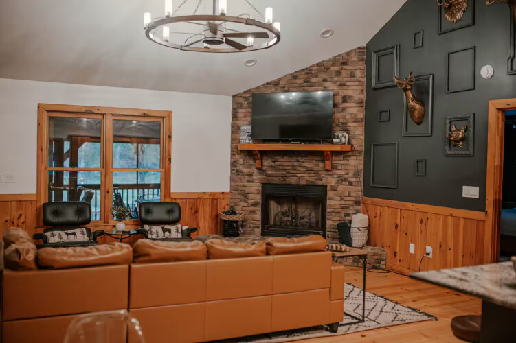 riverfront cabin rentals in ellijay ga