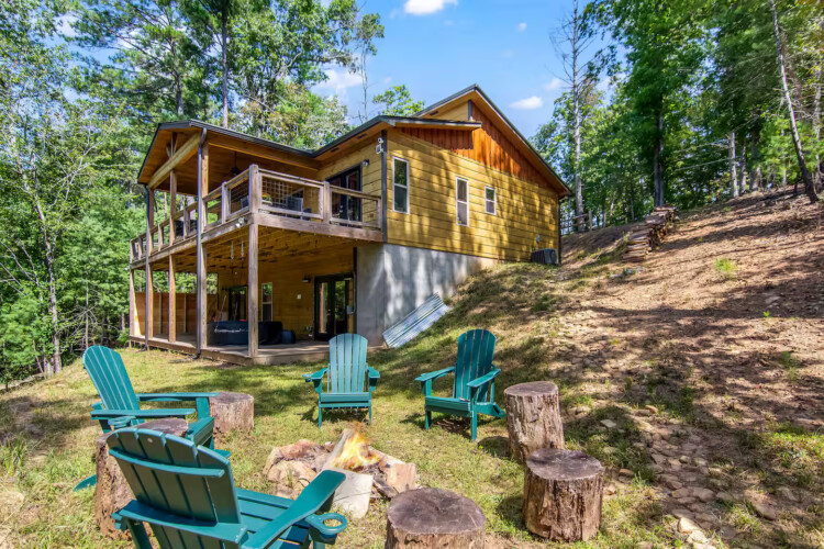 creekside cabin ellijay ga