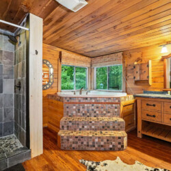 cabins on fightingtown creek with sauna