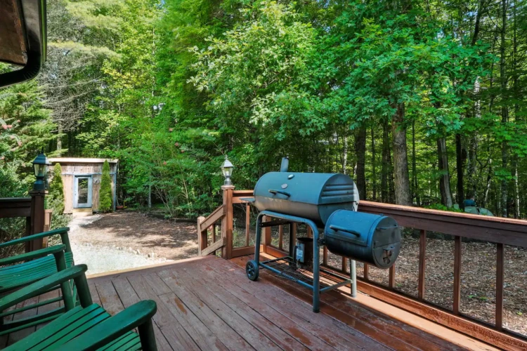 cabins on fightingtown creek with sauna