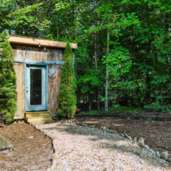 cabins on fightingtown creek with sauna