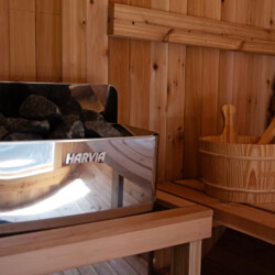cabins on fightingtown creek with sauna