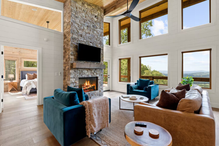 cabin rentals mineral bluff ga