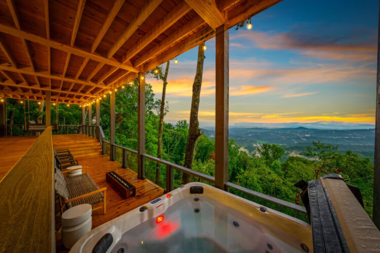 luxury cabins in georgia