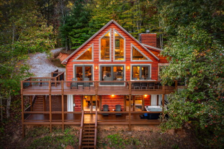 cabin rentals on toccoa river