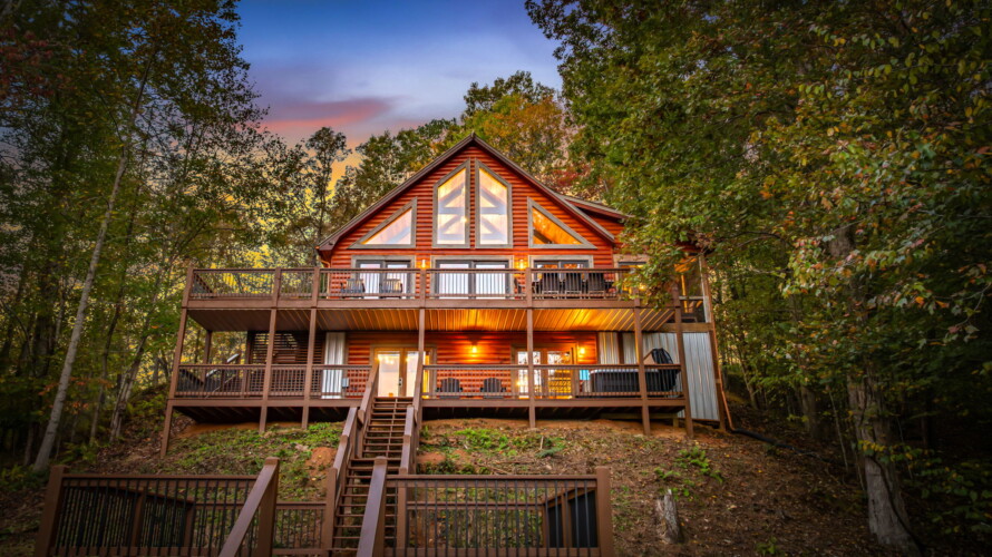 cabin rentals on toccoa river