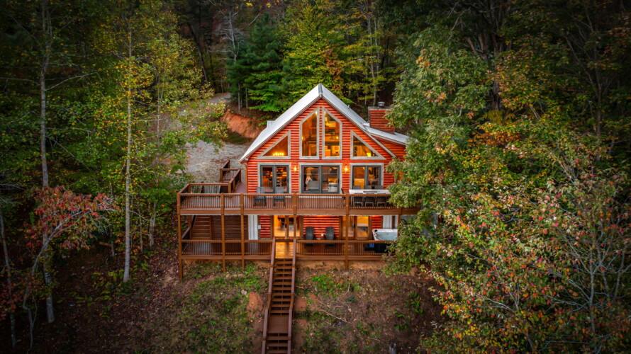cabin rentals on toccoa river