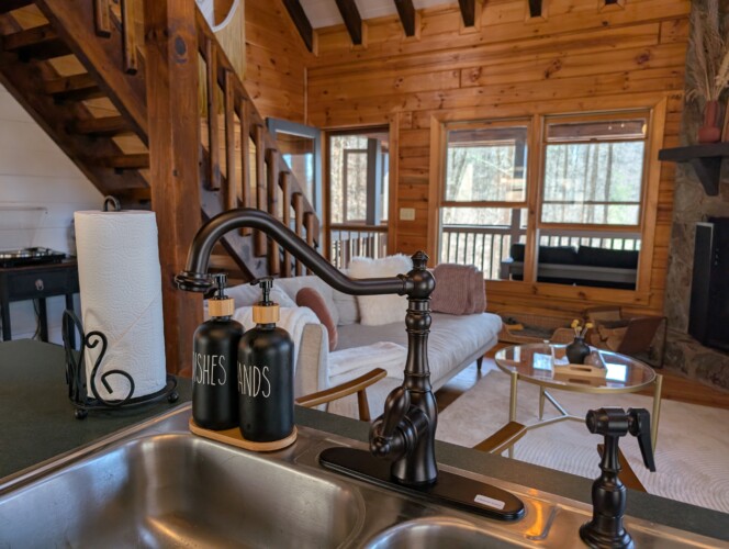 lakefront cabin rentals north georgia