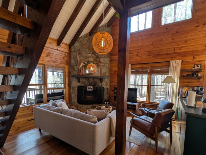 lakefront cabin rentals north georgia