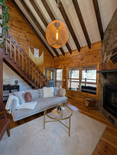 lakefront cabin rentals north georgia