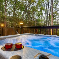 blue ridge ga a-frame cabin with private pickleball court and sauna