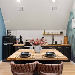 blue ridge ga a-frame cabin with private pickleball court and sauna