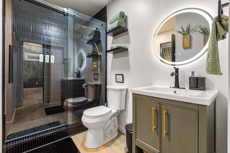 blue ridge ga a-frame cabin with private pickleball court and sauna