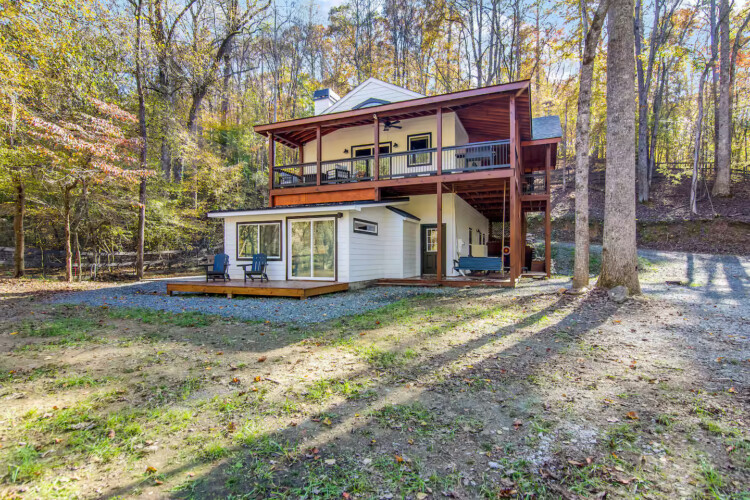 cabins in ellijay ga on river