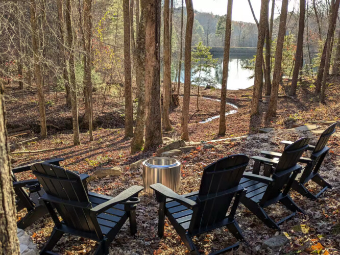 lakefront cabin rentals north georgia