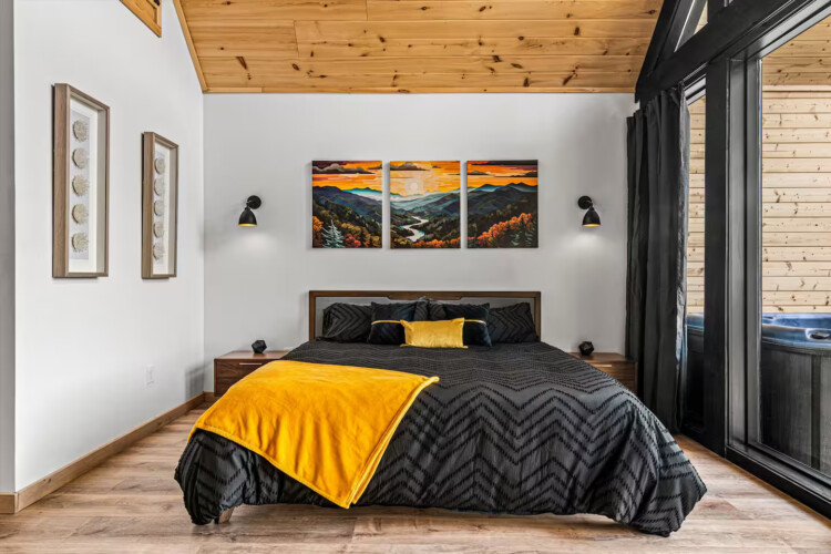 romantic cabins in pigeon forge tn