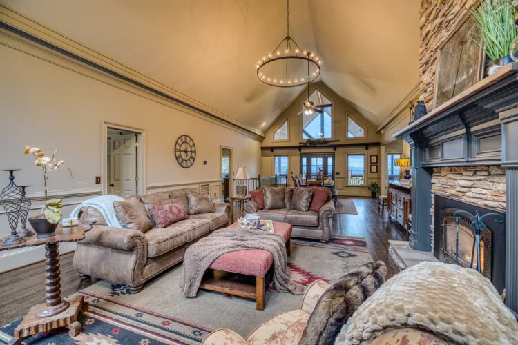 6 br mineral bluff ga cabin rentals