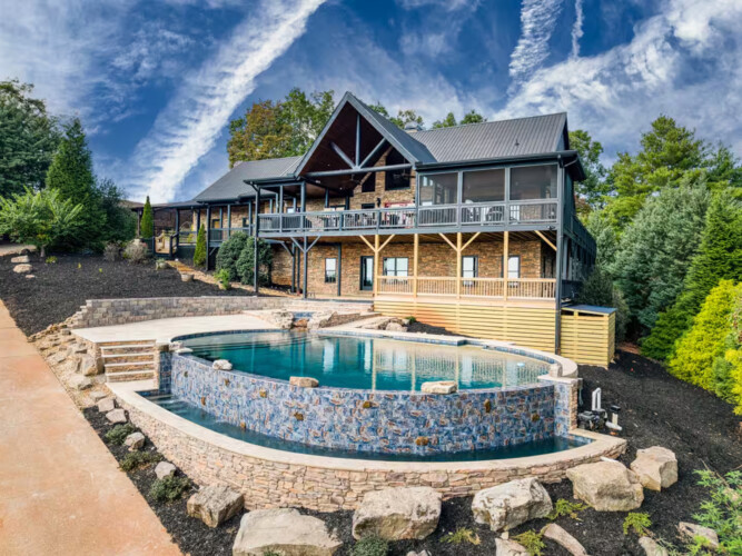 6 br mineral bluff ga cabin rentals