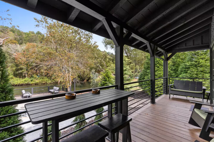 toccoa river cabin rentals with swimming pool