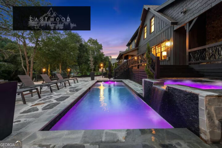 toccoa river cabin rentals with swimming pool