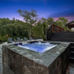 toccoa river cabin rentals with swimming pool