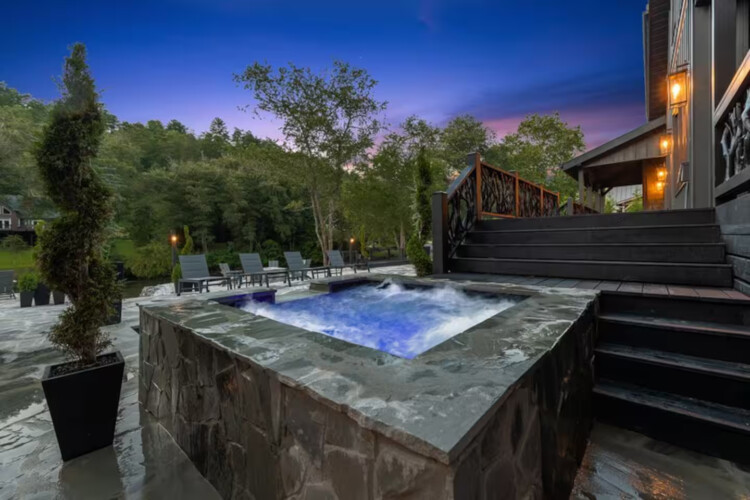 toccoa river cabin rentals with swimming pool