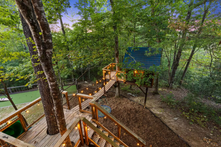 kid friendly cabins near me