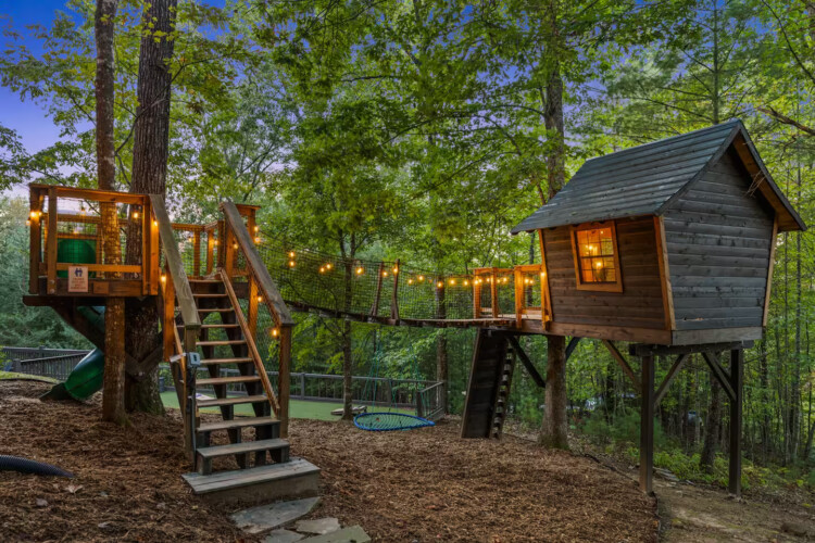 kid friendly cabins near me