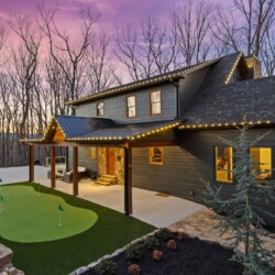 luxury blue ridge ga cabin with hot tub