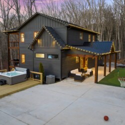 luxury blue ridge ga cabin with hot tub