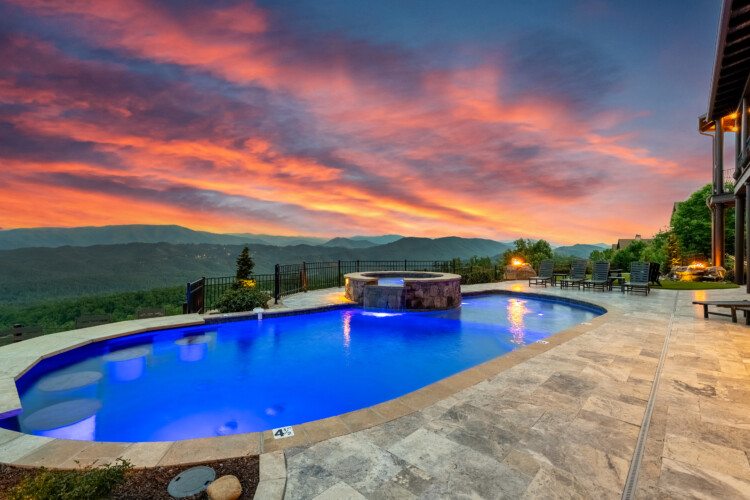 smoky mountain cabins with pools