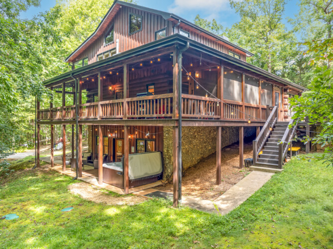 lake blue ridge cabin rental