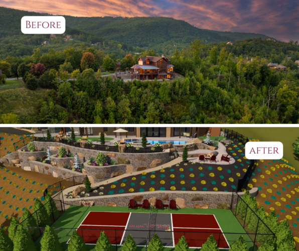 smoky mountain cabins with pools