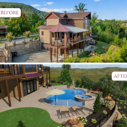 smoky mountain cabins with pools