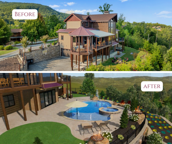 smoky mountain cabins with pools