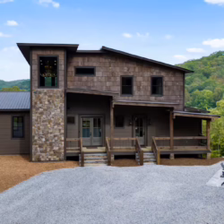 luxury blue ridge georgia cabin with hot tub and gym