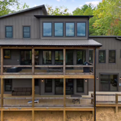 luxury blue ridge georgia cabin with hot tub and gym