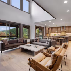 luxury blue ridge georgia cabin with hot tub and gym