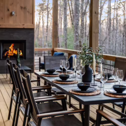 pet friendly blue ridge georgia cabin with sauna and hot tub