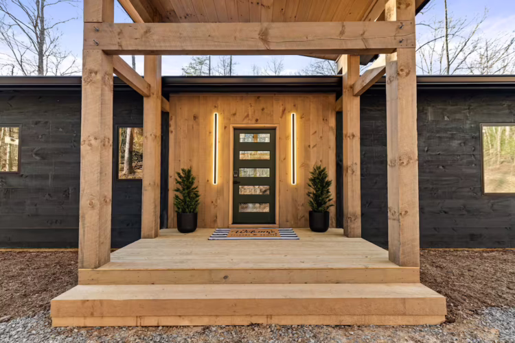 pet friendly blue ridge georgia cabin with sauna and hot tub