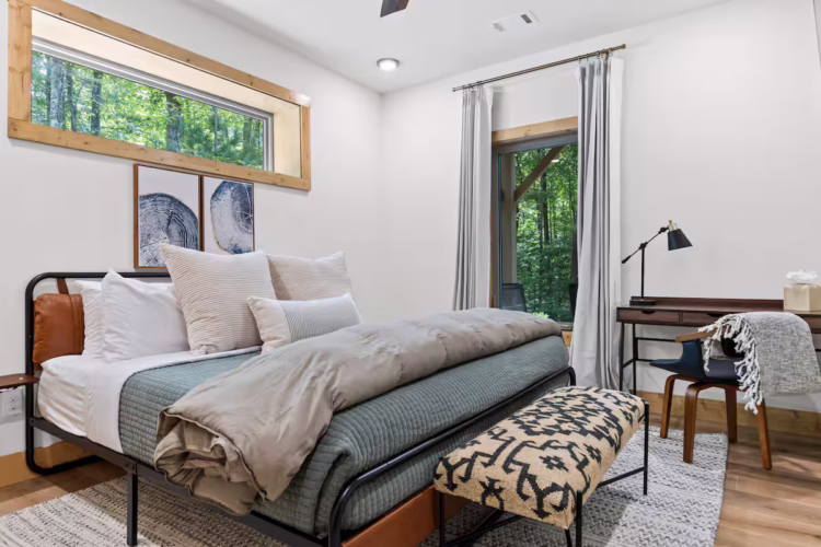 pet friendly blue ridge georgia cabin with sauna and hot tub