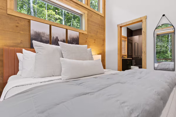 pet friendly blue ridge georgia cabin with sauna and hot tub