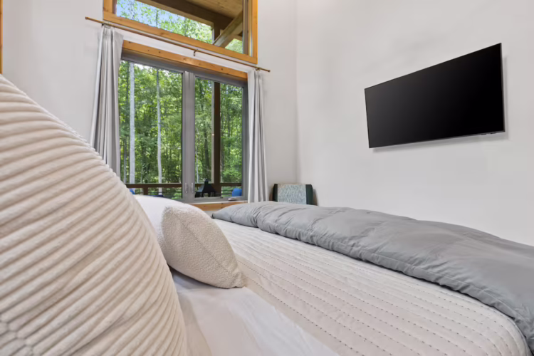 pet friendly blue ridge georgia cabin with sauna and hot tub