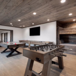 luxury blue ridge georgia cabin with hot tub and gym