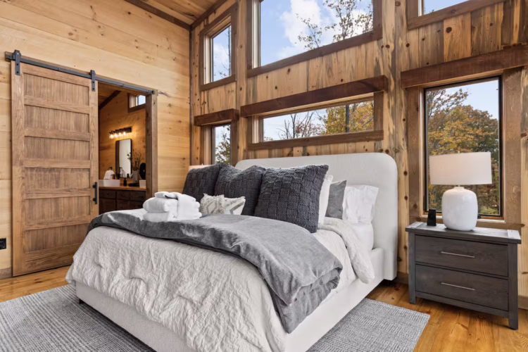 north georgia cabin with sauna hot tub and swimming pool