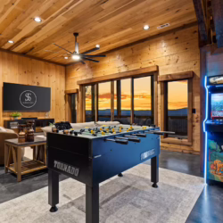 north georgia cabin with sauna hot tub and swimming pool