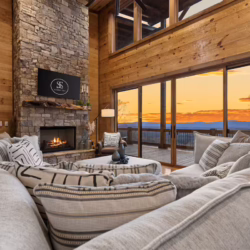 north georgia cabin with sauna hot tub and swimming pool