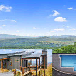 north georgia cabin with sauna hot tub and swimming pool