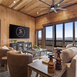 north georgia cabin with sauna hot tub and swimming pool